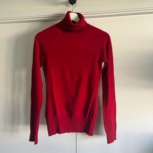 Red Women's Turtleneck, Medium